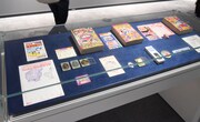 「ドラえもん×コロコロコミック 40周年展」の様子。(c)Fujiko-Pro