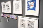 「ドラえもん×コロコロコミック 40周年展」の様子。(c)Fujiko-Pro