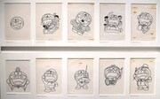 「ドラえもん×コロコロコミック 40周年展」の様子。(c)Fujiko-Pro