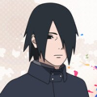 サスケのキャラクターイラスト。