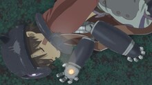 アニメ「メイドインアビス」の場面写真。