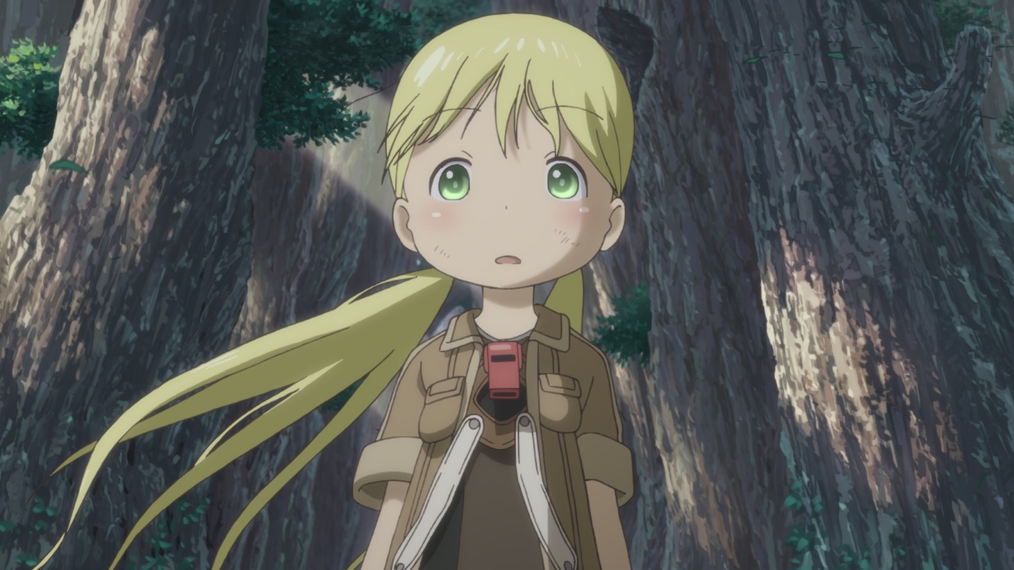 アニメ「メイドインアビス」の場面写真。