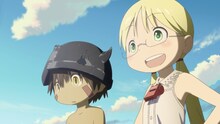 アニメ「メイドインアビス」の場面写真。