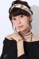 土方十四郎モデル腕時計の着用イメージ。