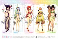 「英雄教室」のクリアしおり。(c)Koara Kishida/SQUARE ENIX(c)新木伸・森沢晴行／集英社ダッシュエックス文庫