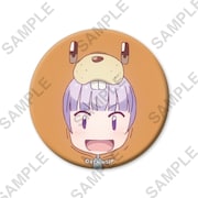 コミックマーケット92にて本商品を購入した人に渡される、限定缶バッジのデザイン。