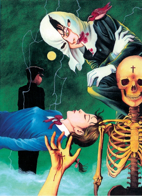 「笑う吸血鬼」原作イラスト