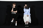 左から朴ろ美、釘宮理恵。