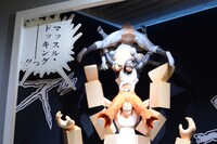 「創刊50周年記念 週刊少年ジャンプ展VOL.1 創刊～1980年代、伝説のはじまり」の様子。(c)ゆでたまご