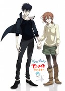 花田陵によるアニメ化記念イラスト。