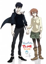 花田陵によるアニメ化記念イラスト。