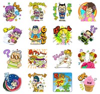 「Dr.スランプ アラレちゃん夏休みスタンプ」