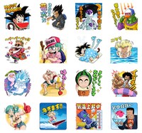 「ドラゴンボール夏休みスタンプ」