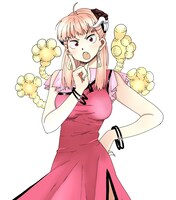 秀河憲伸「阿修羅ちゃんと修羅場った」イラスト。