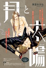 ディアプラス8月号より、阿部あかね「月と太陽」カラー扉。