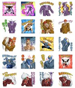 LINEスタンプ「ドラゴンボールZ　理想の部下ギニュー特戦隊」より。