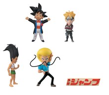 「ジャンプ50周年 ワールドコレクタブルフィギュアvol.1」 (c)バードスタジオ／集英社 (c)岸本斉史 スコット／集英社 (c)澤井啓夫／集英社 (c)POT／集英社 (c)JUMP 50th Anniversary
