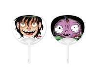 グッズ購入特典のうちわ。