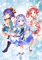 前売り券Bセットに付属するアクリルプレートのビジュアル。