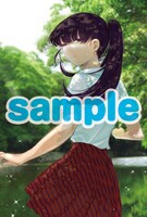 「古見さんは、コミュ症です。」の暑中見舞いのイラスト。