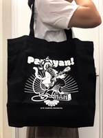 「春風のエトランゼ展～紀伊カンナの世界～」で販売されるトートバッグ。