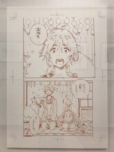 「春風のエトランゼ展～紀伊カンナの世界～」の様子。