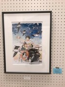 「春風のエトランゼ展～紀伊カンナの世界～」の様子。