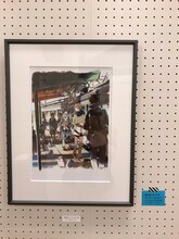 「春風のエトランゼ展～紀伊カンナの世界～」の様子。