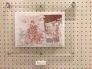 「春風のエトランゼ展～紀伊カンナの世界～」の様子。
