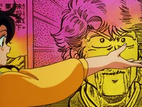 アニメ「ミスター味っ子」のオープニング映像より。