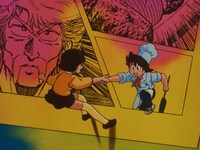 アニメ「ミスター味っ子」のオープニング映像より。