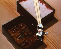 アニメ「ミスター味っ子」のオープニング映像より。