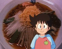 アニメ「ミスター味っ子」のオープニング映像より。