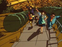 アニメ「ミスター味っ子」のオープニング映像より。