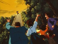 アニメ「ミスター味っ子」のオープニング映像より。