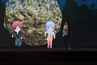 聖唐人、速水真澄に大岩をぶつける美内すずえ。