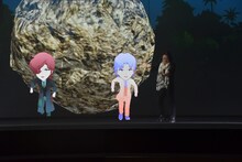 聖唐人、速水真澄に大岩をぶつける美内すずえ。