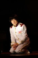 ミュージカル「ヘタリア～in the new world～」ゲネプロより、植田圭輔演じる日本。