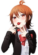 有山雫(CV:武田羅梨沙多胡)の原作ビジュアル。