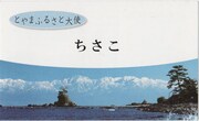 ちさこのとやまふるさと大使の名刺。