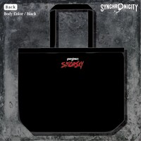 「バキ」最凶死刑囚編より、シコルスキーをモチーフにしたトートバッグ。