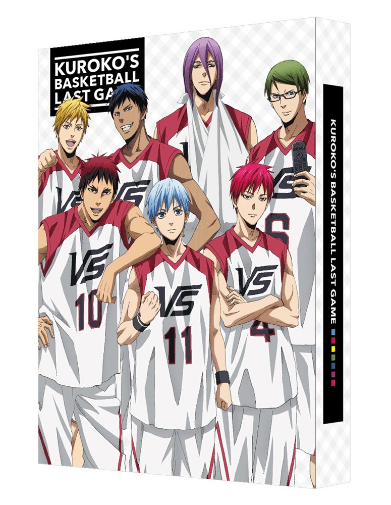 「劇場版 黒子のバスケ LAST GAME」Blu-ray、DVD特装限定版の収納ケース。