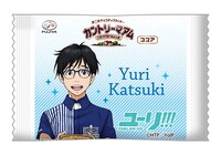 「ユーリ!!! on ICE カントリーマアム2 ココア」の個包装パッケージ。