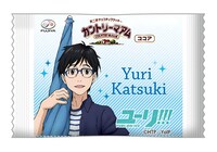 「ユーリ!!! on ICE カントリーマアム2 ココア」の個包装パッケージ。