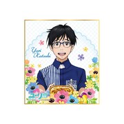 「ユーリ!!! on ICE カントリーマアム2 ココア」に付属するミニ色紙の1種。