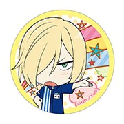 「ユーリ!!! on ICE オリジナルぷくぷくバッジセット ローソン制服 Ver.」の1種。