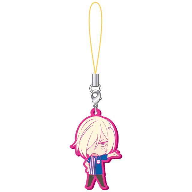 「ユーリ・プリセツキー 制服 Ver.」のラバーストラップ。