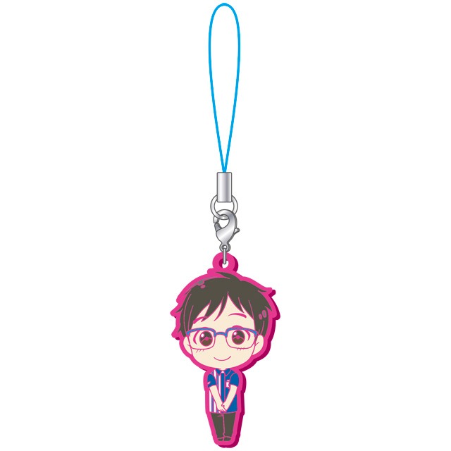 「勝生勇利 制服 Ver.」のラバーストラップ。