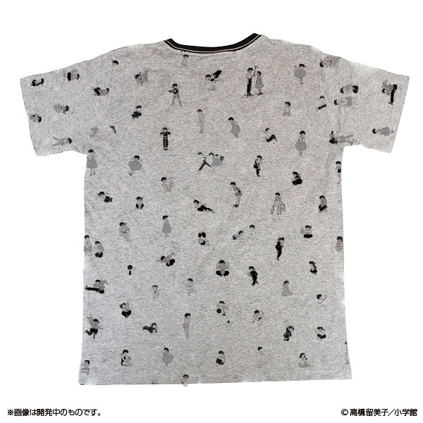 「らんま1/2 乱馬とあかねの総柄Tシャツ」