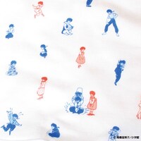 「らんま1/2 乱馬とあかねの総柄ガーゼタオル」